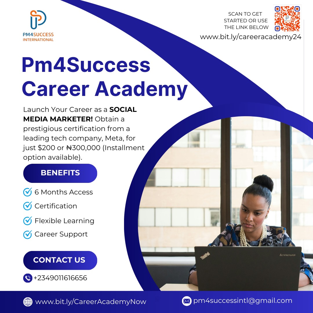 PM4Success Career Academy | Social Media Marketing Professional Certificate