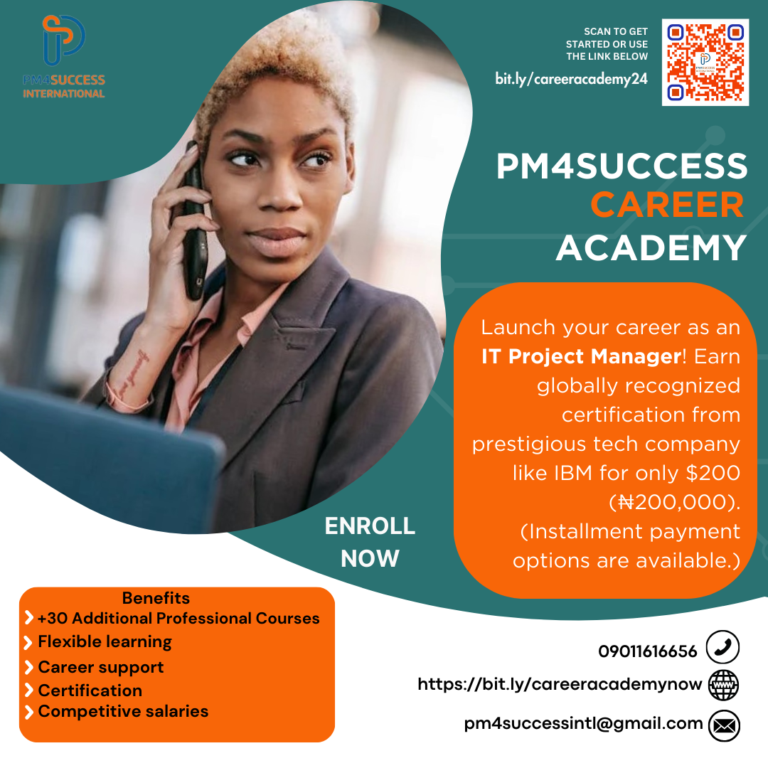 PM4Success Career Academy | IT Project Manager