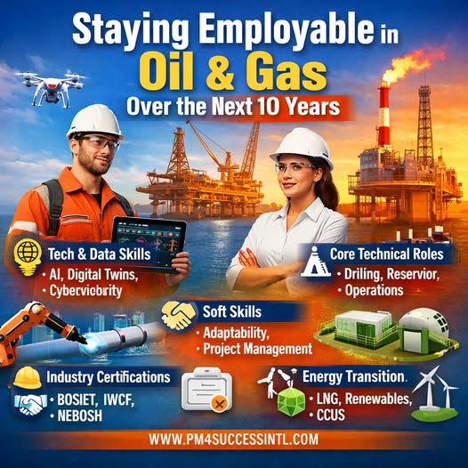 Staying Employable in Oil & Gas Over the Next 10 Years