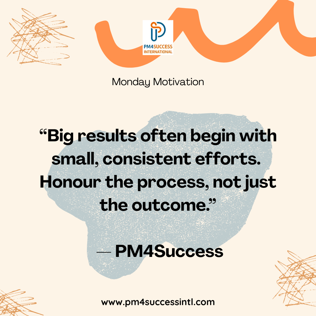 Monday Motivation - PM4Success International