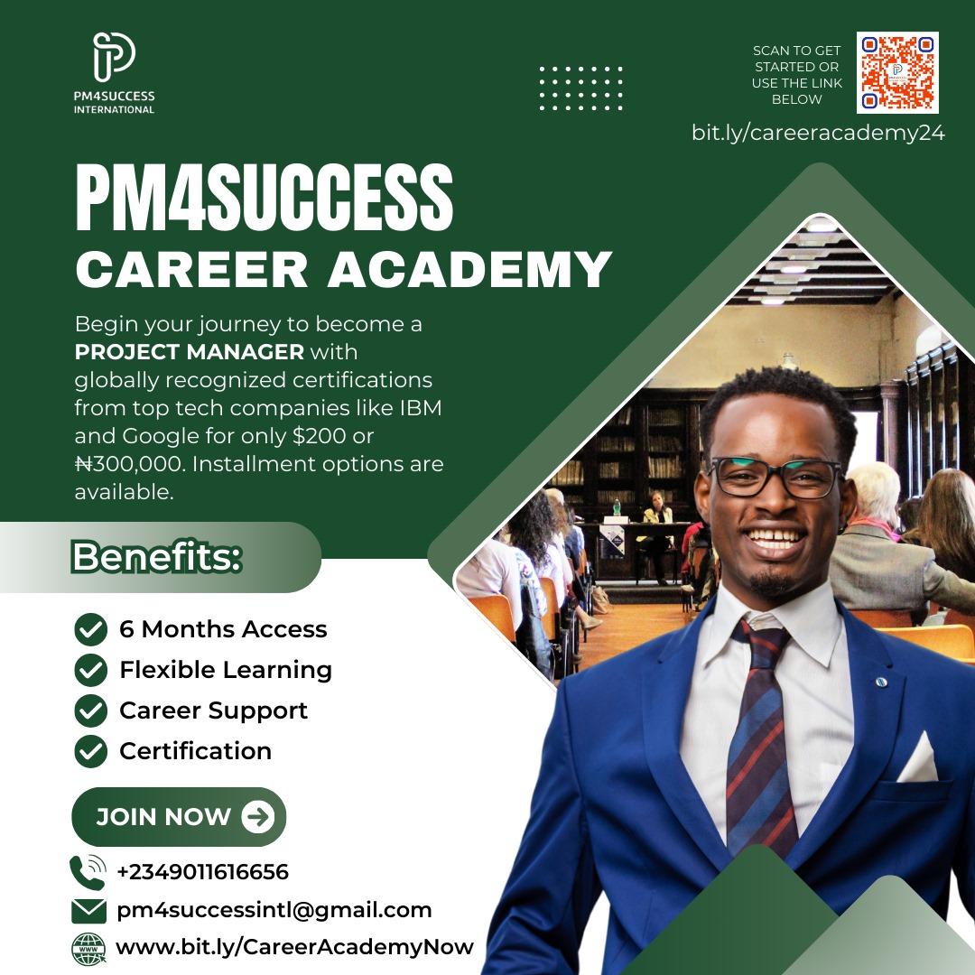 PM4Success Career Academy | Project Manager