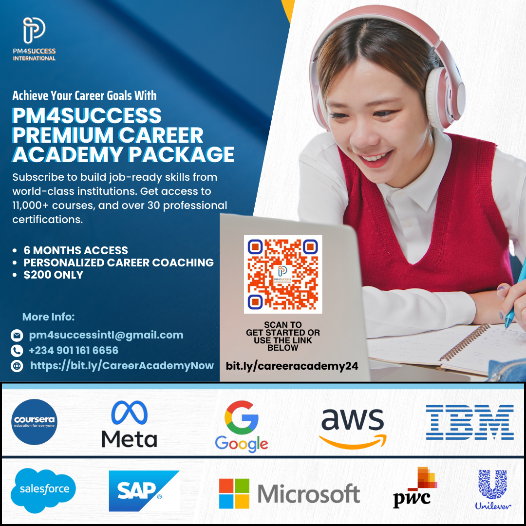  Kickstart Your Career with PM4Success Career Academy! 