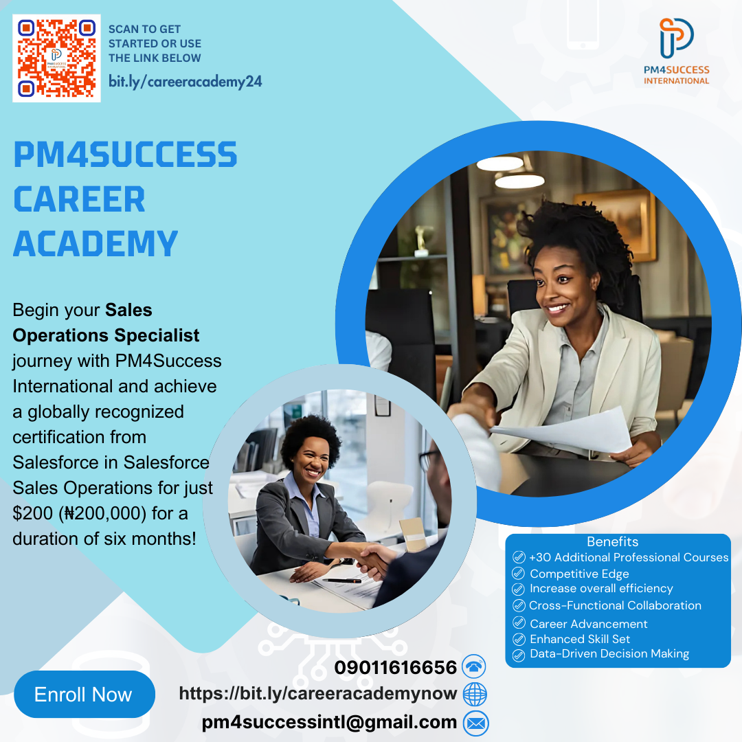 PM4Success Career Academy | Sales Development Representative