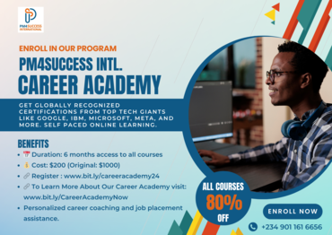  Kickstart Your Career with PM4Success Career Academy! 