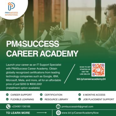 PM4Success Career Academy | IT Support Specialist Course