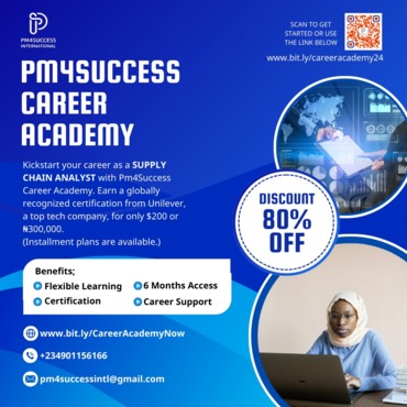 PM4Success Career Academy | Supply Chain Analyst