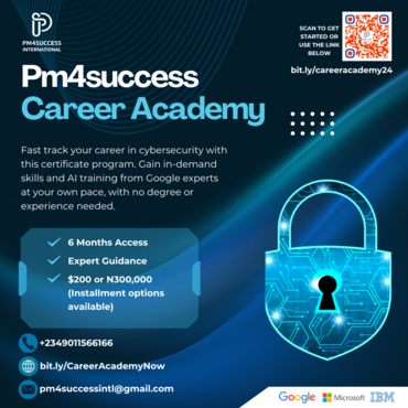 PM4Success Career Academy | Cybersecurity Course