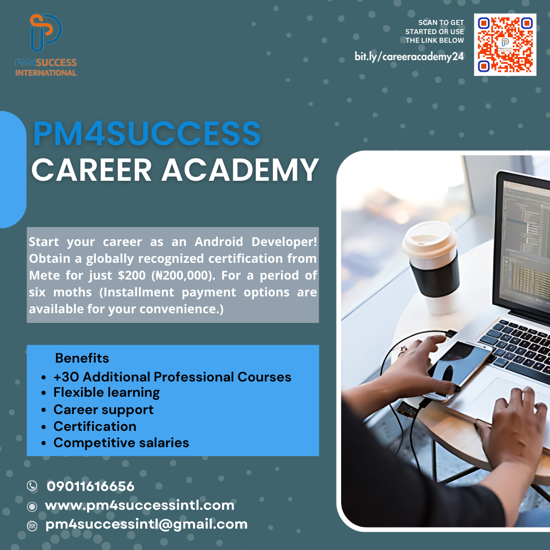 PM4Success Career Academy | Android Developer